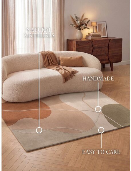 Starorůžový vlněný koberec 120x170 cm Arteo – Villeroy&Boch