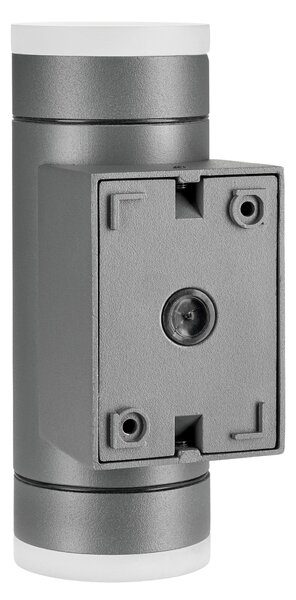 Schrack Venkovní nástěnné svítidlo Vida Wall Up/Down LED 11,5W 3000K, antracit, výška 17,5cm, IP54