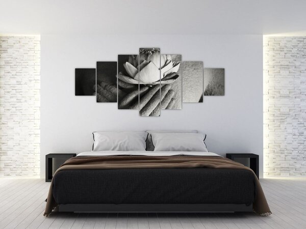 Obraz - Lotos v rukou Buddhy (210x100 cm)