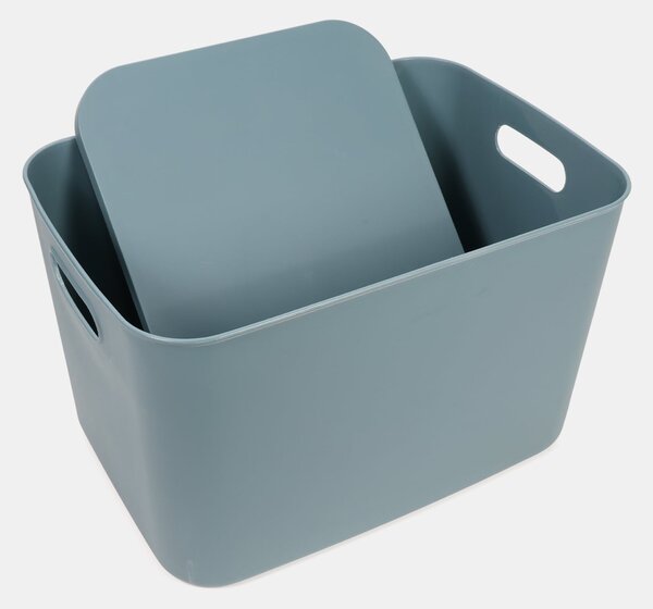 Sinsay - Úložný box s víkem - námořnická modrá