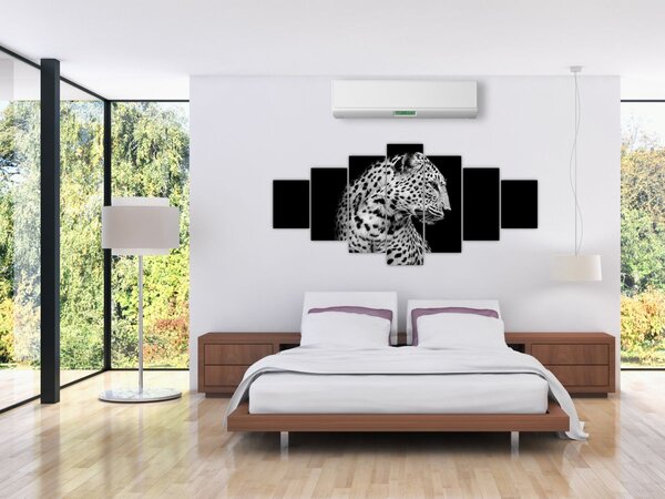 Obraz - Leopard (210x100 cm)