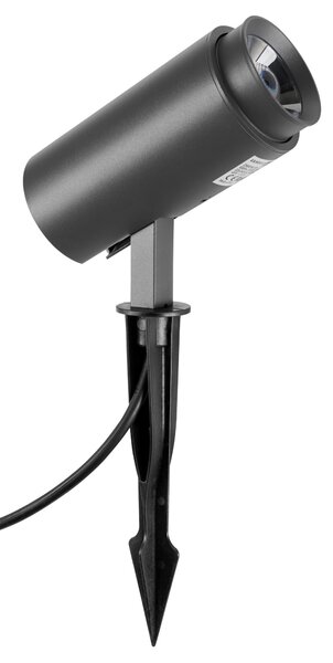 Schrack Venkovní reflektor s trnem Zamora LED 8,6W 3000K, antracit, IP54