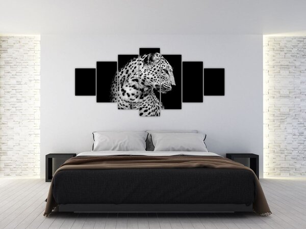 Obraz - Leopard (210x100 cm)