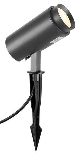 Schrack Venkovní reflektor s trnem Zamora LED 8,6W 3000K, antracit, IP54