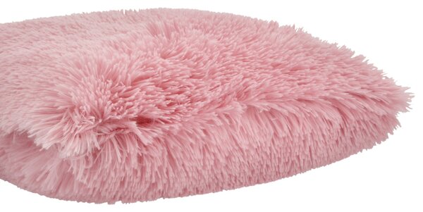 Dekorační polštář FLUFFI světle růžová