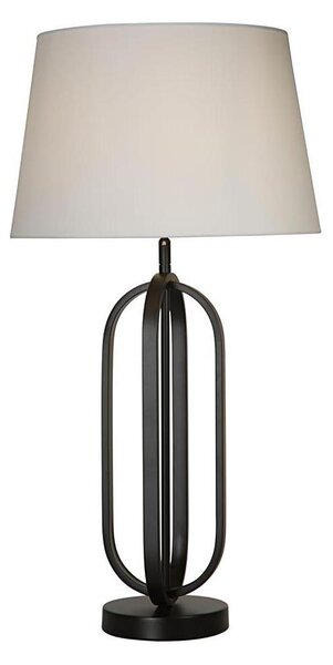 Searchlight EU91101WH - Stolní lampa CHIC 1xE27/60W/230V bílá