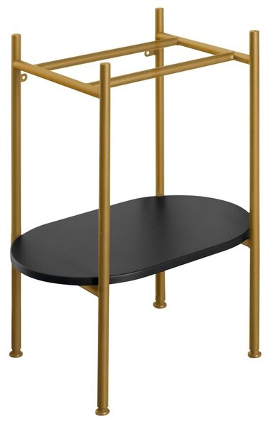 Sapho Sapho, PUNO podstavec pod umyvadlo 400x820x360mm, zlatá mat, SKA570-5