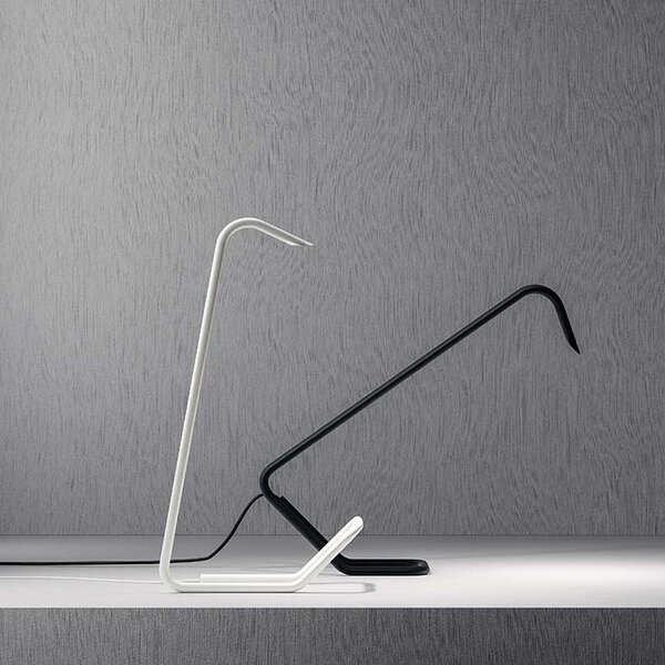 Quadrifoglio Group Balance, designová černá stolní lampa LED 4,8W 2700K, výška 52cm