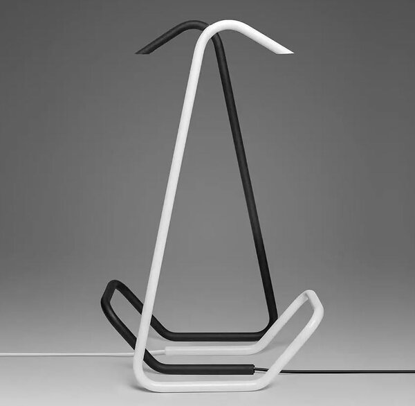 Quadrifoglio Group Balance, designová černá stolní lampa LED 4,8W 2700K, výška 52cm