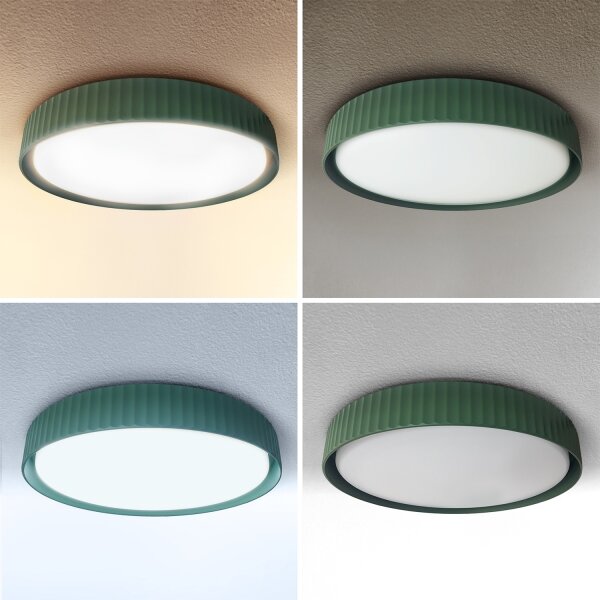Brilagi -LED Stmívatelné stropní svítidlo LUCIA LED/48W/230V pr. 41 cm zelená+DO