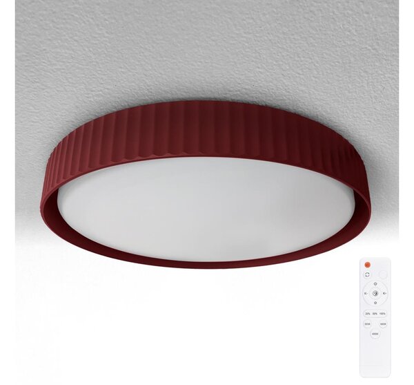 Brilagi-LED Stmívatelné stropní svítidlo LUCIA LED/48W/230V pr. 41 cm červená+DO