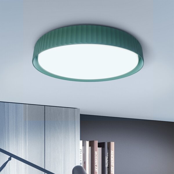 Brilagi -LED Stmívatelné stropní svítidlo LUCIA LED/48W/230V pr. 41 cm zelená+DO