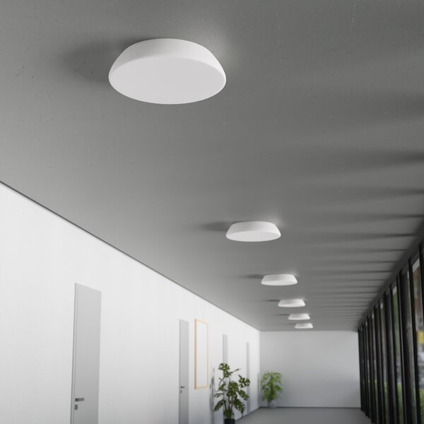 Lucis S0.K1.B50 Bowl, skleněné stropní svítidlo s neviditelným uchycením LED 30,3W 3000K, průměr 50,5cm