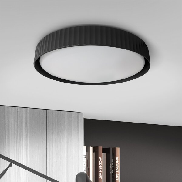 Brilagi - LED Stropní svítidlo LUCIA LED/24W/230V pr. 31 cm černá