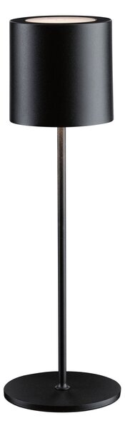 Paulmann 76998 Tuni, černá nabíjecí lampička, 2,8W LED 2700K dotykové ovládání, výška 35cm, IP44