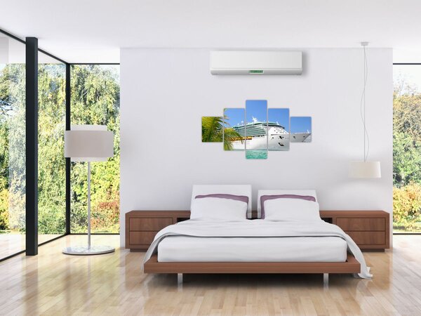 Obraz - Výletní loď (125x70 cm)