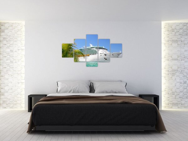 Obraz - Výletní loď (125x70 cm)