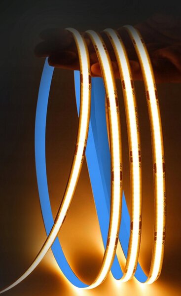 BERGE LED pásek COB Neon 24V - 528D - 15W/m - IP20 - 50m - 1650lm - teplá barva