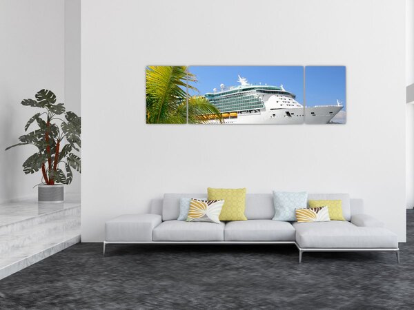Obraz - Výletní loď (170x50 cm)