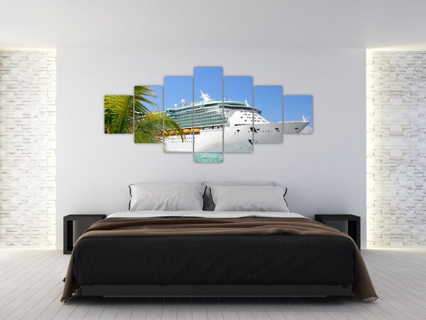 Obraz - Výletní loď (210x100 cm)