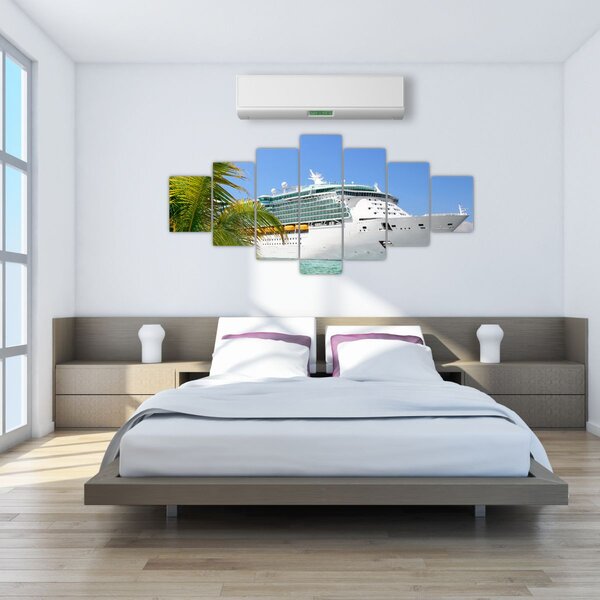 Obraz - Výletní loď (210x100 cm)