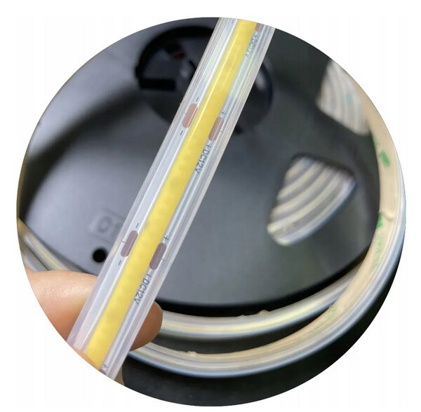 BERGE LED pásek COB Neon 24V - 528D - 15W/m - IP20 - 1650lm - 5m - studená barva