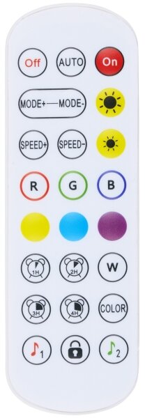 Grundig - LED RGB Stmívatelná stojací lampa LED/5W/5V + DO