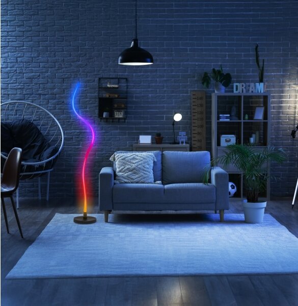 Grundig - LED RGB Stmívatelná stojací lampa LED/5W/5V + DO
