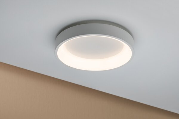 Paulmann 70906 Ardora, 23,5W LED 2700K, bílé stropní svítidlo stmívatelné, průměr 45cm