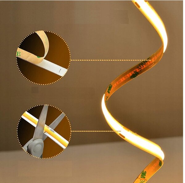 BERGE LED pásek COB Neon CCT 12V - 608D - 22W/m - IP20 - 1650lm - 1m