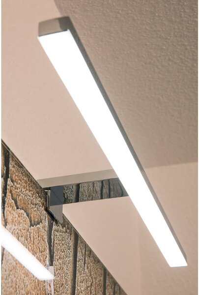 SLV 1000780 Dorisa, nástěnné svítidlo nad zrcadlo, LED 6,6W 4000K, chrom, délka 50cm, IP44