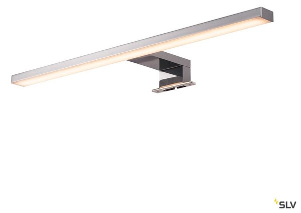 SLV 1000780 Dorisa, nástěnné svítidlo nad zrcadlo, LED 6,6W 4000K, chrom, délka 50cm, IP44