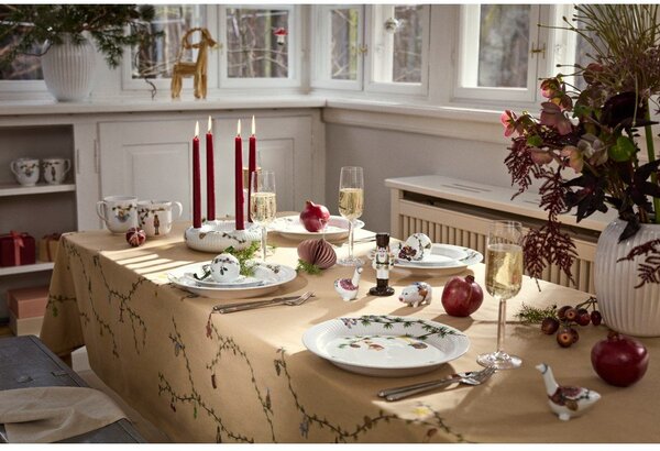 Porcelánová ručně malovaná vánoční ozdoba ø 6 cm Hammershøi Christmas – Kähler Design