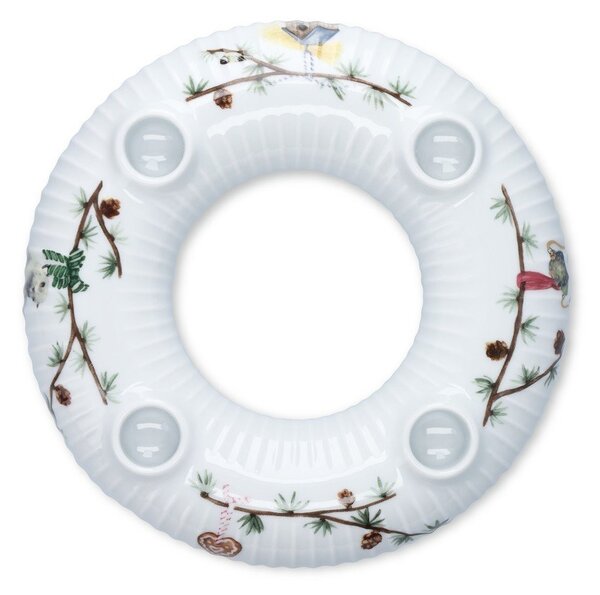Porcelánový adventní svícen s vánočním motivem Hammershøi Christmas – Kähler Design