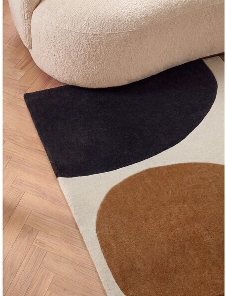 Koňakově hnědý vlněný koberec 120x170 cm Ruvia – Villeroy&Boch