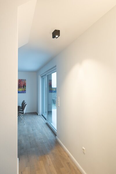 SLV 1002003 Triledo, černé stropní svítidlo, LED 14W 3000K, rozměr 8,5 x 16,3cm