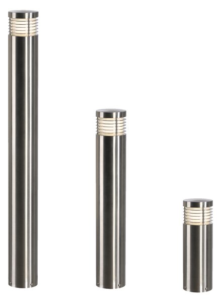 SLV 230063 Vap Slim 30, venkovní sloupek, 1x E27 max. 20 W, kartáčovaná nerez, výška 30cm, IP44