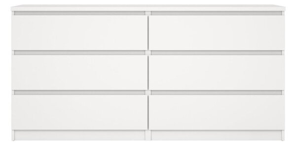Bílá komoda 154x76x50 cm Naia – Tvilum