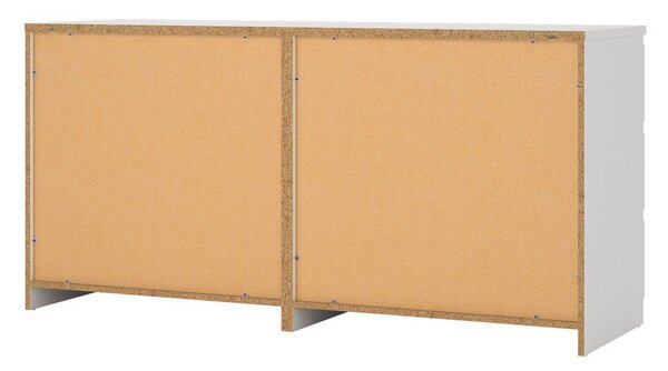 Bílá komoda 154x76x50 cm Naia – Tvilum