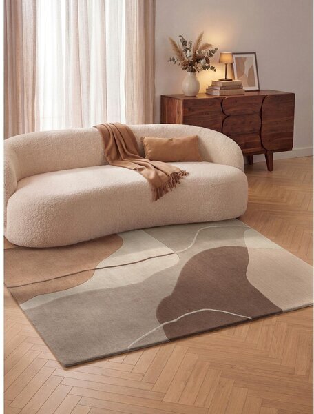 Hnědý vlněný koberec 120x170 cm Muse – Villeroy&Boch
