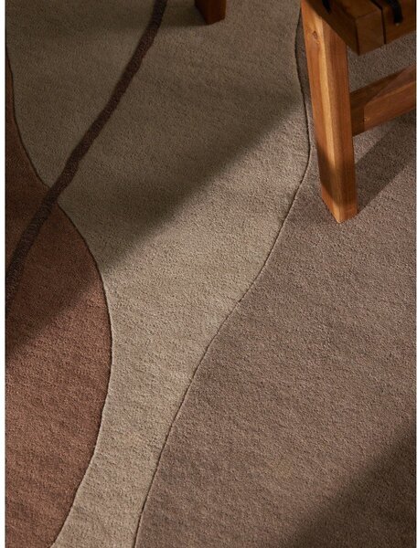 Hnědý vlněný koberec 120x170 cm Muse – Villeroy&Boch