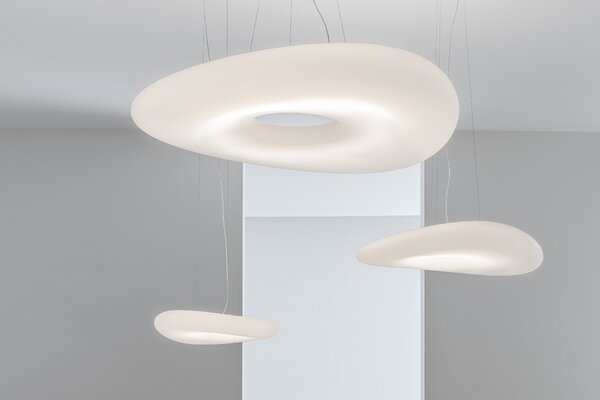 Stilnovo 7788 Mr.Magoo, závěsné svítidlo z polyethylenu, 96W LED 3000K stmívatelné DALI, průměr. 115cm