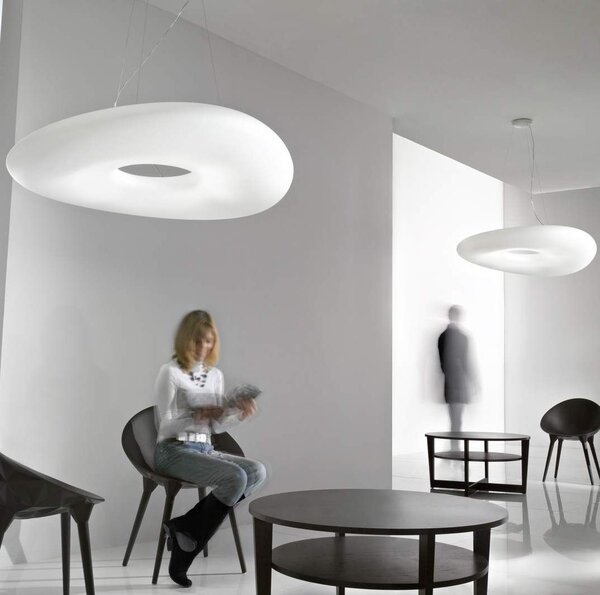 Stilnovo 7788 Mr.Magoo, závěsné svítidlo z polyethylenu, 96W LED 3000K stmívatelné DALI, průměr. 115cm