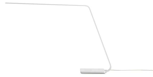 Stilnovo 7112 Lama, bílá stolní LED lampa s dotykovým stmívačem, 9W LED 3000K, výška 46cm
