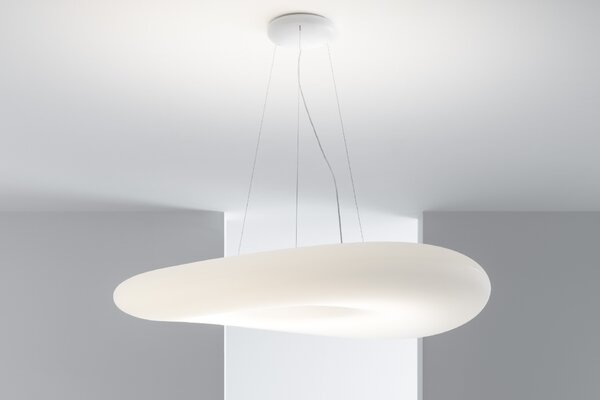 Stilnovo 7788 Mr.Magoo, závěsné svítidlo z polyethylenu, 96W LED 3000K stmívatelné DALI, průměr. 115cm