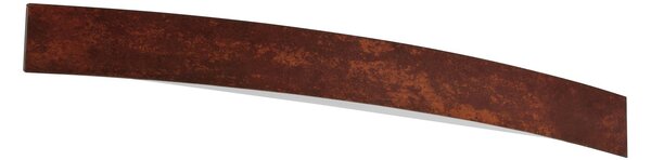 Linea Light 1144 Curvé_W, corten nástěnné svítidlo, 30W LED 3000K, délka 69cm