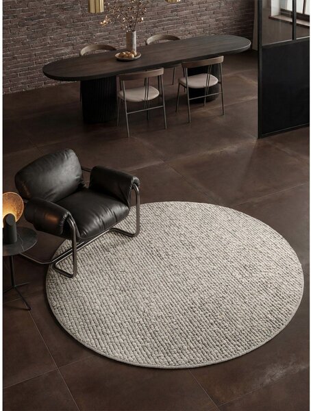 Krémový kulatý koberec ø 160 cm Wilma – Villeroy&Boch