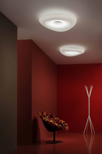 Stilnovo 8006 Mr.Magoo, stropní svítidlo z polyethylenu, 23W LED 3000K stmívatelné DALI, prům. 52cm