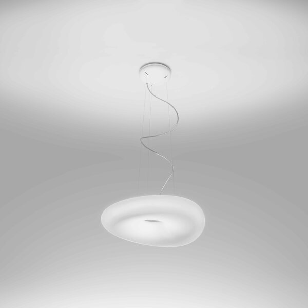 Stilnovo 8135 Mr.Magoo, závěsné svítidlo z polyethylenu, 23W LED 3000K stmívatelné Phase-Cut, průměr 52cm