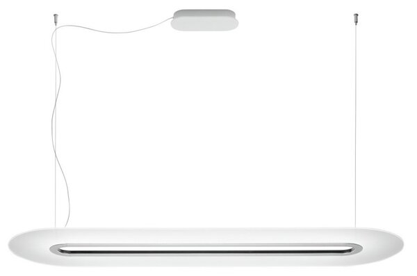 Stilnovo 8491 8491 Opti-line, závěsné svítidlo 47W LED 3000K stmívatelné phase-cut, leštěný hliník, délka 129cm
